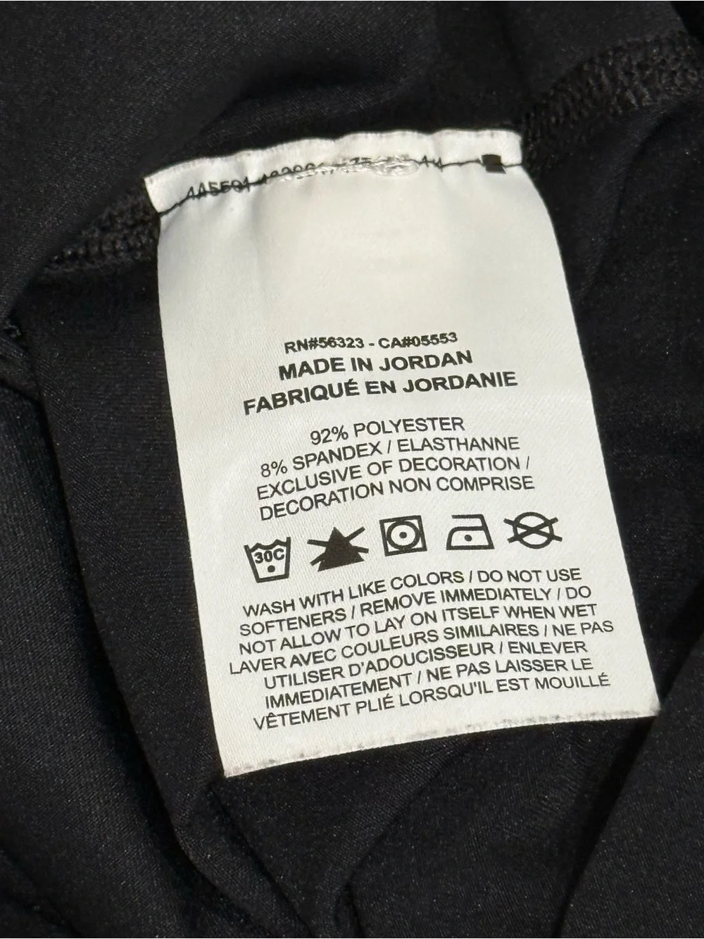 Nike Pro Dri-Fit Long sleeve Black Tee Activewear Sz XL
